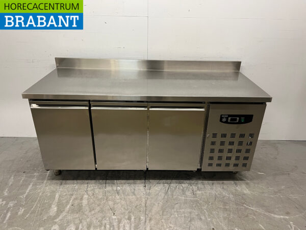 Edelstahl Fagor Mobile gekühlte Werkbank 3 Türen 180 cm 230V Horeca (kopie)