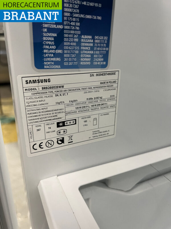Samsung Einbau-Kühl-Gefrierkombination 267 Liter 230V (kopie) – Bild 5