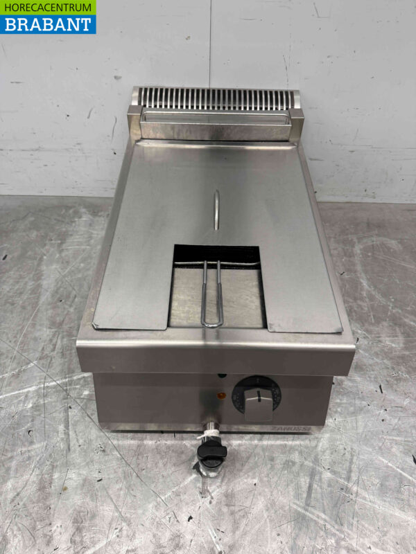 Zanussi Fritteuse aus Edelstahl 14 Liter 400V Horeca (kopie) – Bild 2