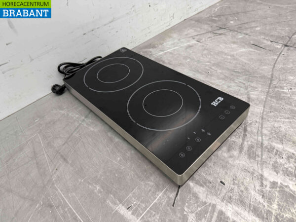 RVS Induktionsherd 2 Brenner 3,5 kW 230V Horeca (kopie) – Bild 3