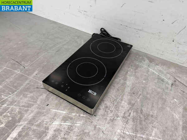 RVS Induktionsherd 2 Brenner 3,5 kW 230V Horeca (kopie) – Bild 2