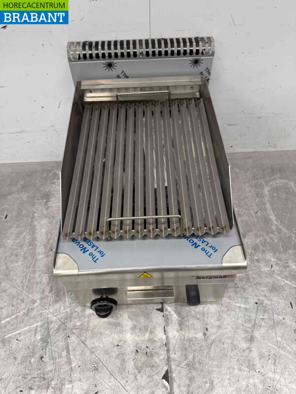 MBM Edelstahl Lava Grill 40 cm GAS Catering – Bild 2