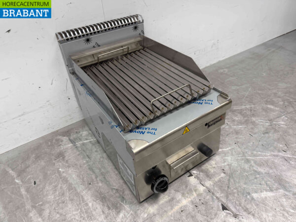MBM Edelstahl Lava Grill 40 cm GAS Catering – Bild 3
