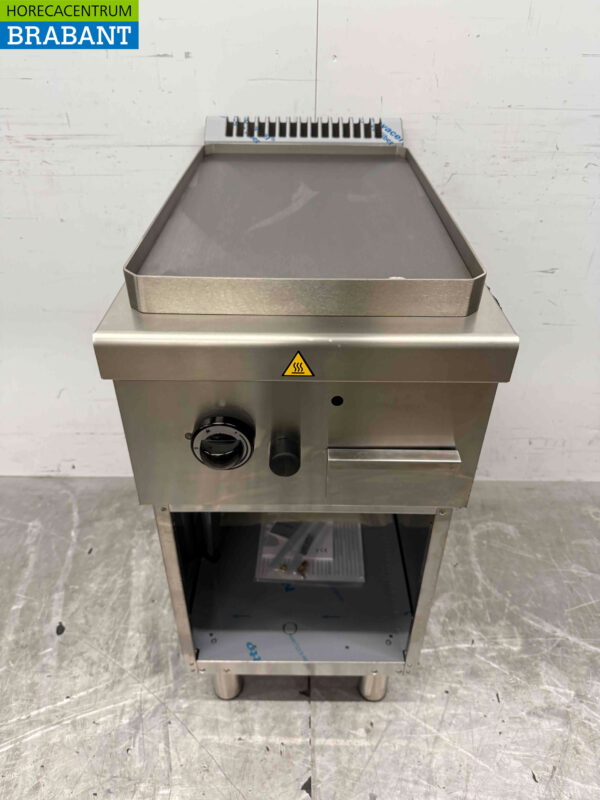 MBM Edelstahl Bratpfanne Griddle 40 cm GAS Catering