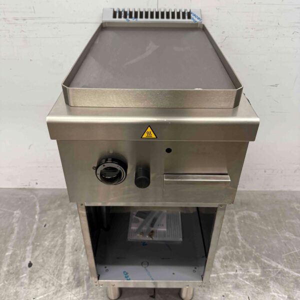 MBM Edelstahl Bratpfanne Griddle 40 cm GAS Catering