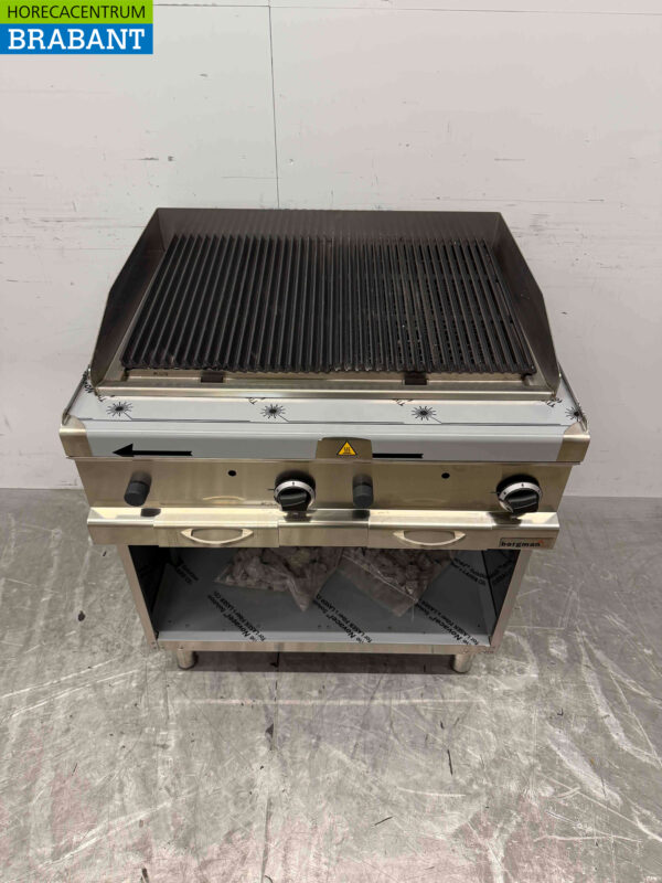 MBM Edelstahl Lava Grill 80 cm GAS Catering – Bild 2