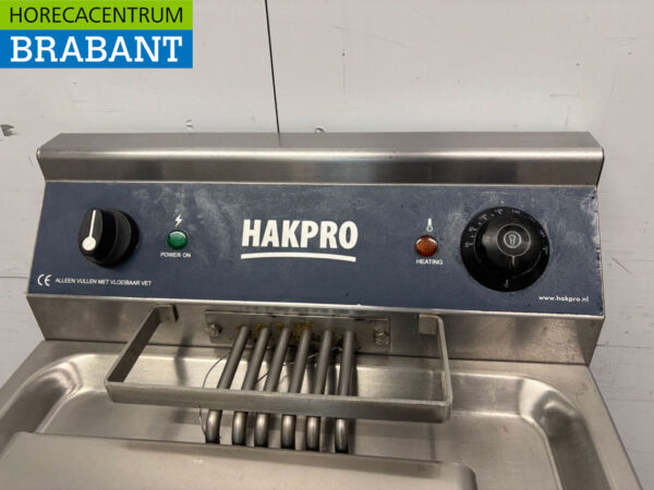Edelstahl Friteuse 12 Liter 400V Horeca – Bild 5