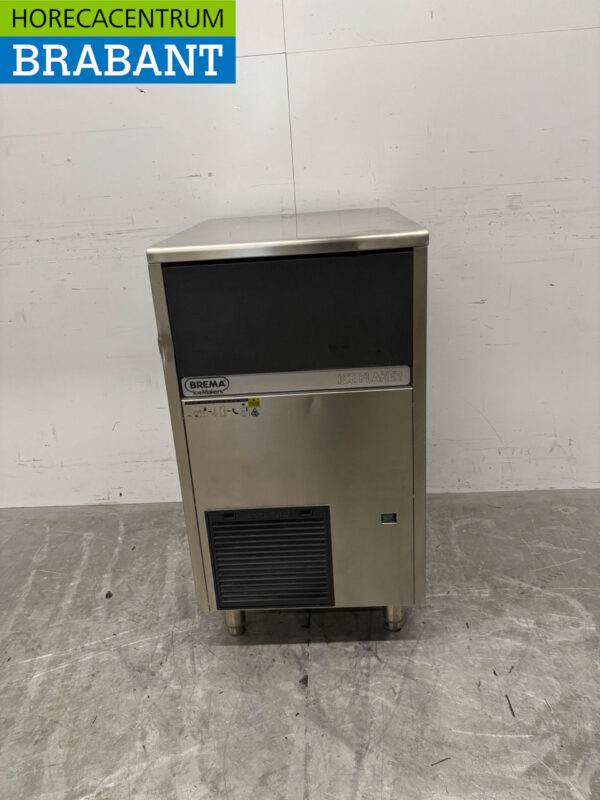 Edelstahl Brema GB 903 A HC Schäl-Eismaschine 113 kg pro Tag 230V Horeca