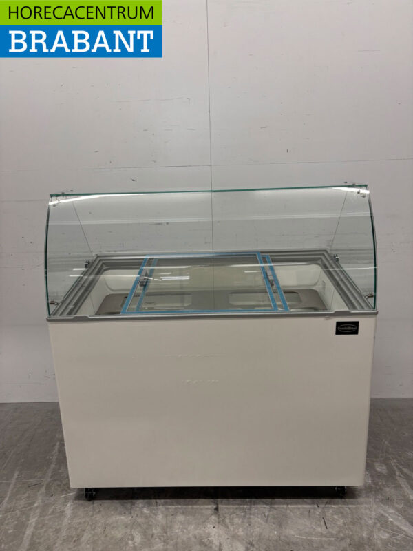 Mobile Combisteel Java Scoop Eiscremevitrine 8 Schalen 230V Horeca