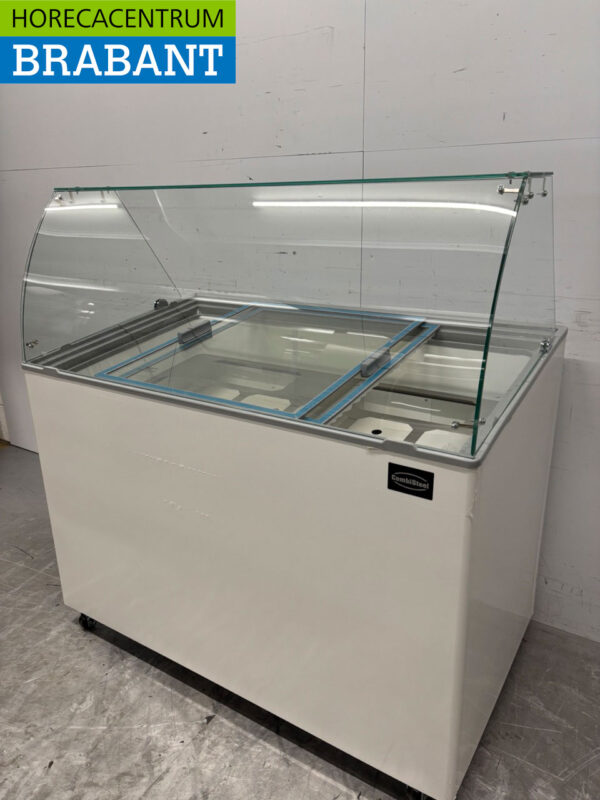 Mobile Combisteel Java Scoop Eiscremevitrine 8 Schalen 230V Horeca – Bild 3