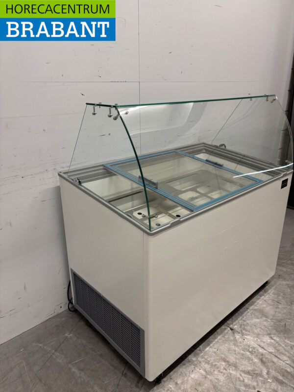 Mobile Combisteel Java Scoop Eiscremevitrine 8 Schalen 230V Horeca – Bild 4