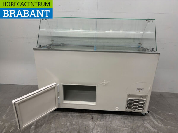 Mobile Combisteel Teneriffa Schaufel-Eisvitrine 10 Fächer 230V Horeca – Bild 6