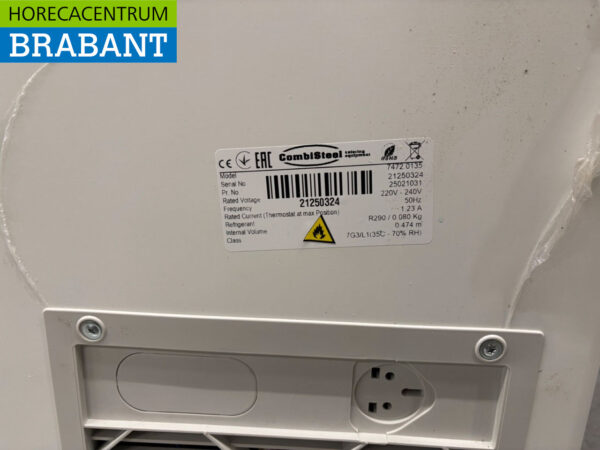 Mobile Combisteel Teneriffa Schaufel-Eisvitrine 10 Fächer 230V Horeca – Bild 8