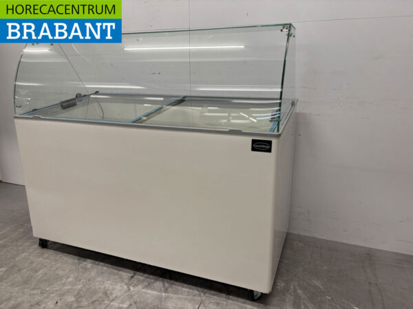 Mobile Combisteel Teneriffa Schaufel-Eisvitrine 10 Fächer 230V Horeca – Bild 2