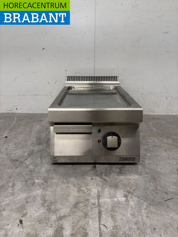 Edelstahl Zanussi Grillplatte Glatte Griddle 40 cm 400V Horeca