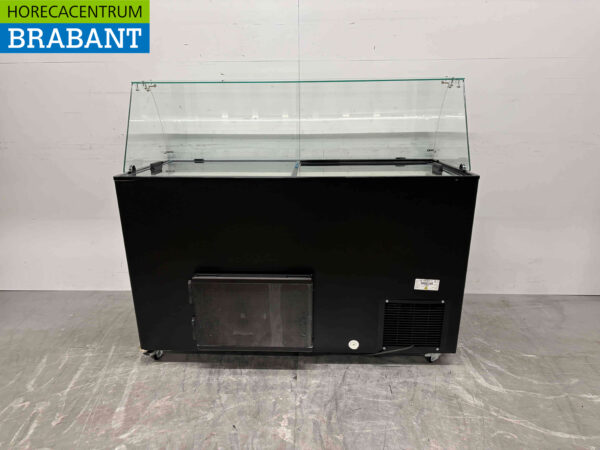 Mobile Combisteel Teneriffa Schaufel-Eisvitrine 10 Fächer 230V Horeca – Bild 4