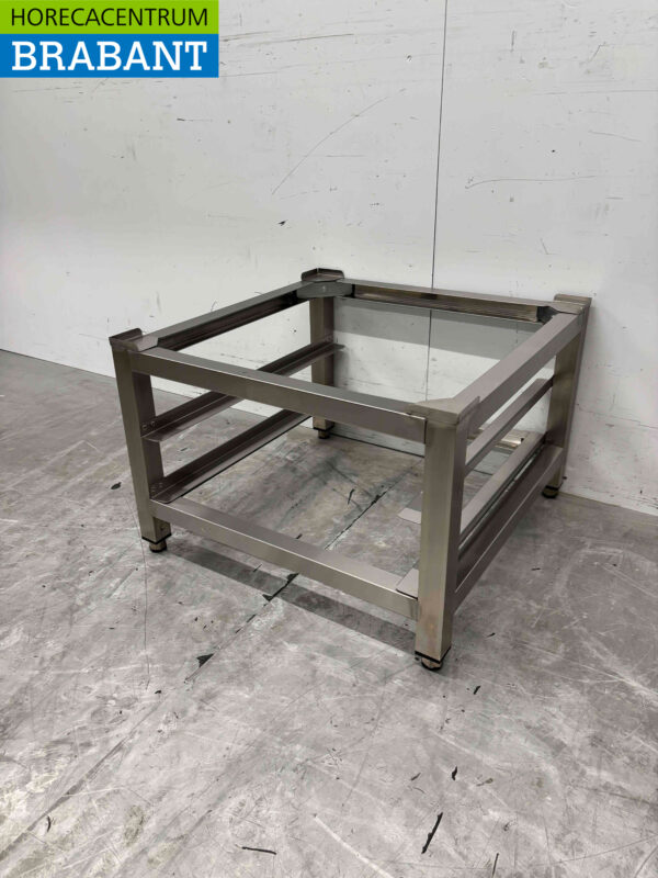 HCB Edelstahl-Untergestell für Geschirrspüler Premium-line 61 x 61 x 40 cm Catering – Bild 2