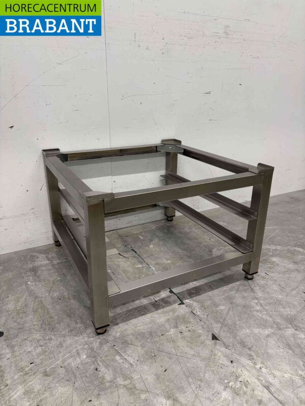 HCB Edelstahl-Untergestell für Geschirrspüler Premium-line 61 x 61 x 40 cm Catering – Bild 3