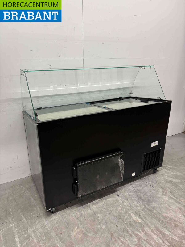 Mobile Combisteel Teneriffa Schaufel-Eisvitrine 10 Fächer 230V Horeca – Bild 5