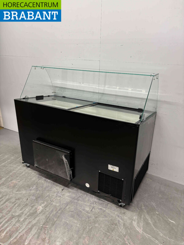 Mobile Combisteel Teneriffa Schaufel-Eisvitrine 10 Fächer 230V Horeca – Bild 6