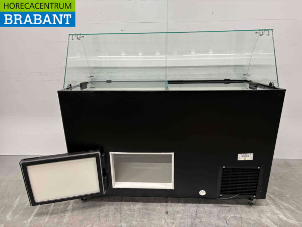 Mobile Combisteel Teneriffa Schaufel-Eisvitrine 10 Fächer 230V Horeca – Bild 7