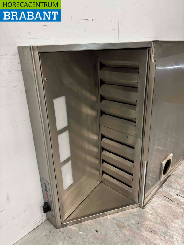 Edelstahl ItalForni Dunstabzugshaube Haube für Pizzaofen 147,5 x 153 cm Horeca (kopie) – Bild 3