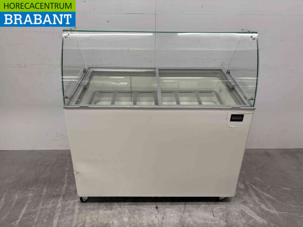 Mobile Combisteel Java Scoop Eiscremevitrine 8 Schalen 230V Horeca
