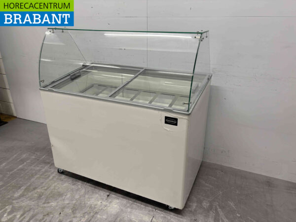 Mobile Combisteel Java Scoop Eiscremevitrine 8 Schalen 230V Horeca – Bild 3