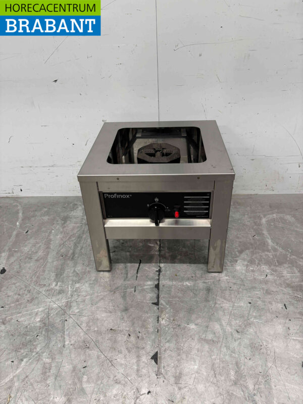 Edelstahl Hokker Wok Brenner Wok 6,4 kW Propan Catering