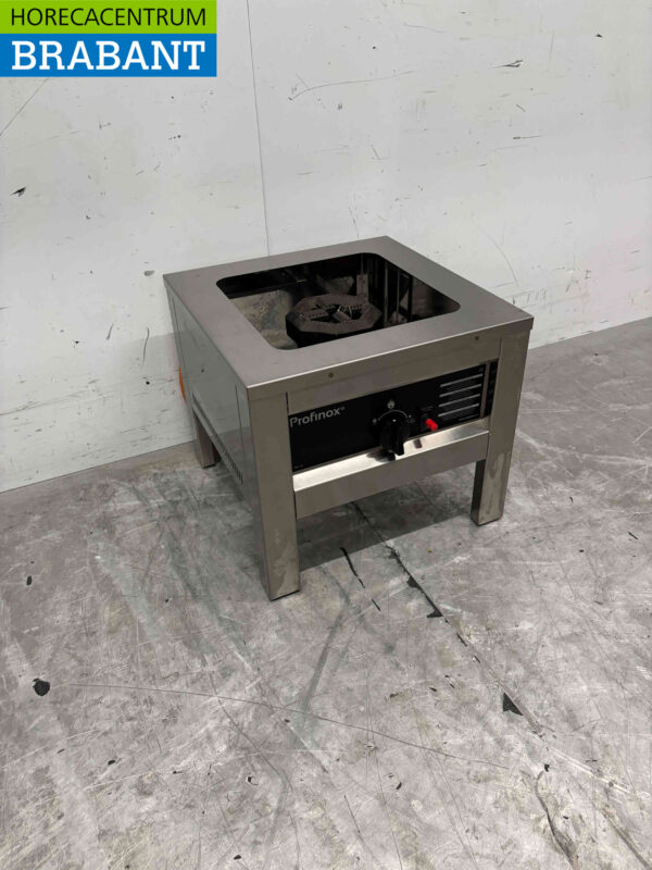 Edelstahl Hokker Wok Brenner Wok 6,4 kW Propan Catering – Bild 2