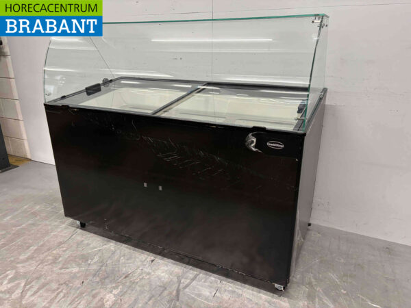 Mobile Combisteel Teneriffa Schaufel-Eisvitrine 10 Fächer 230V Horeca – Bild 2