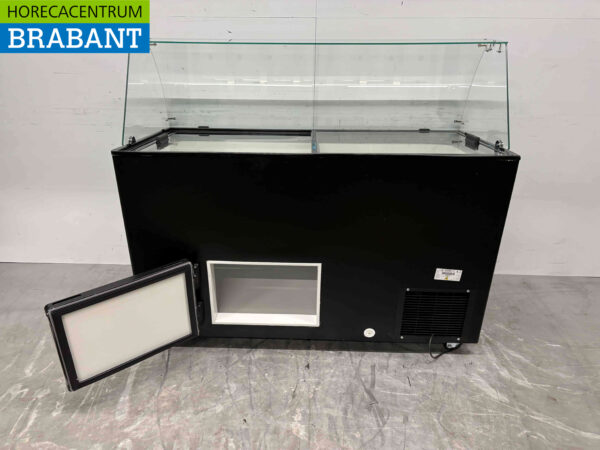 Mobile Combisteel Teneriffa Schaufel-Eisvitrine 10 Fächer 230V Horeca – Bild 6