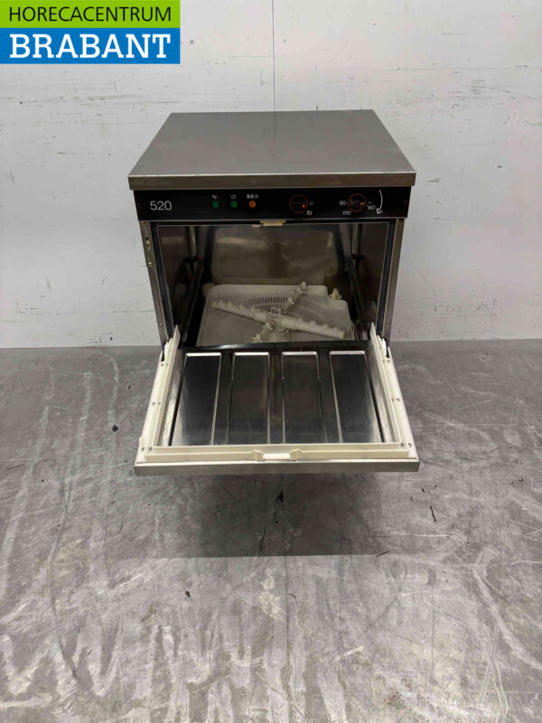 Edelstahl Zanussi 520 Geschirrspüler Frontlader 230V Catering – Bild 4