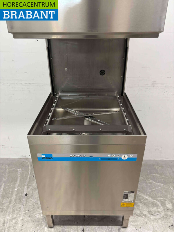 Edelstahl Meiko DV80.2 Durchschubspülmaschine 400V Horeca – Bild 4
