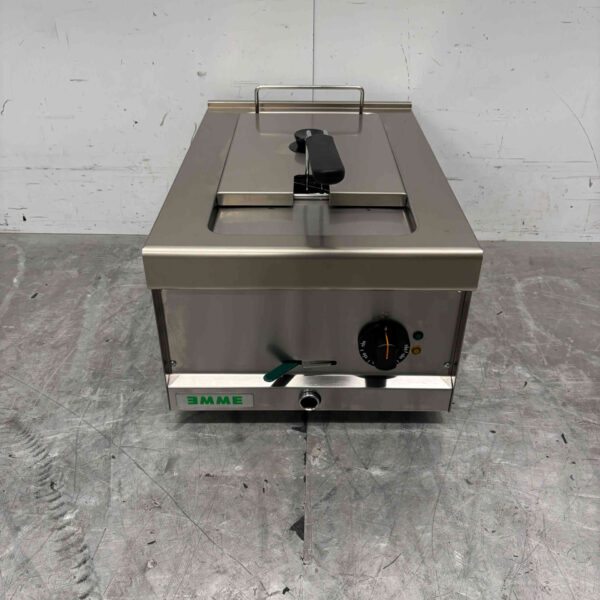 Emme / Giga Friteuse aus Edelstahl 8 Liter 400V Horeca