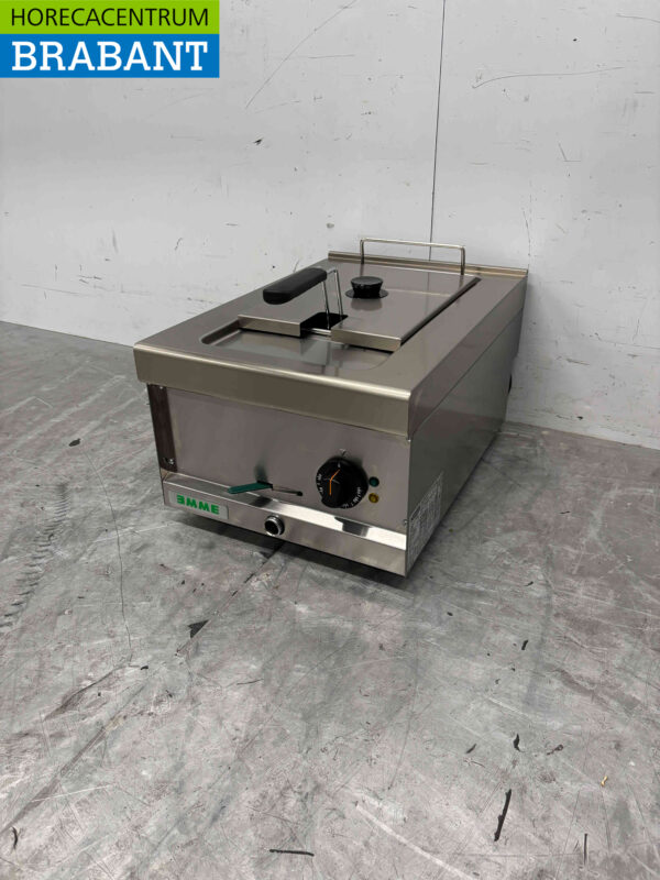 Emme / Giga Friteuse aus Edelstahl 8 Liter 400V Horeca – Bild 3