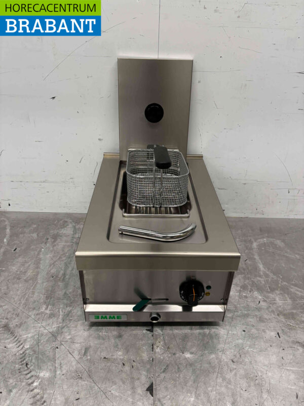 Emme / Giga Friteuse aus Edelstahl 8 Liter 400V Horeca – Bild 4