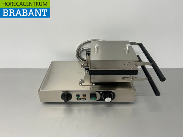 HCB Edelstahl Kippwaffeleisen mit Zeitschaltuhr 230V Catering – Bild 5
