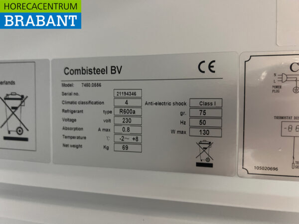 Combisteel Kühlschrank Kühlung 350 Liter 230V Horeca – Bild 5