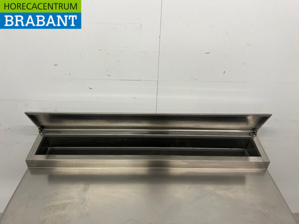 Edelstahl Amitek Saladette Gekühlte Werkbank 8 x 1/6 GN 230V Horeca – Bild 4