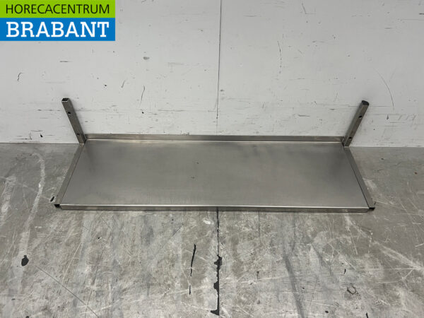 Wandregal aus Edelstahl 101 x 30 cm Catering