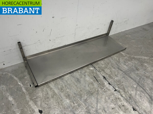 Wandregal aus Edelstahl 101 x 30 cm Catering – Bild 3