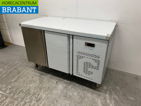 Asber gekühlte Werkbank aus Edelstahl 2 Türen 134,2 cm 230V Horeca – Bild 2