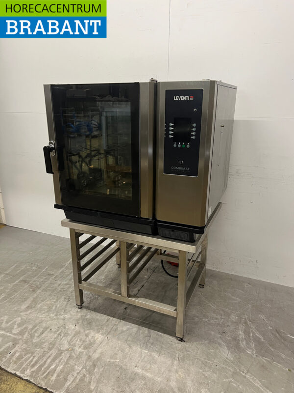 Leventi Combisteamer aus Edelstahl 6 x 60/40 cm 400V Horeca – Bild 2