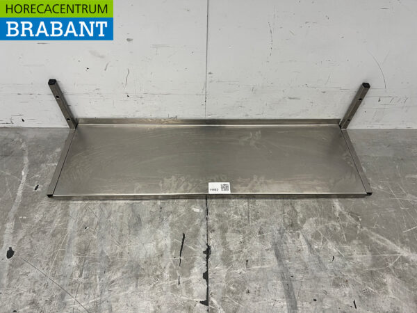 Wandregal aus Edelstahl 100,5 x 30 cm Horeca