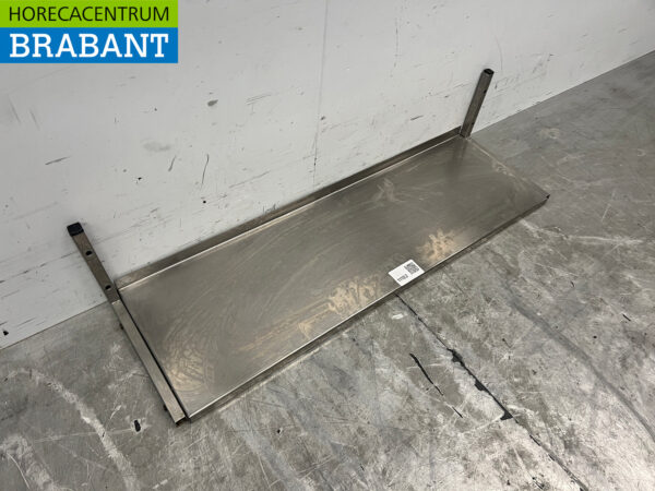 Wandregal aus Edelstahl 100,5 x 30 cm Horeca – Bild 3