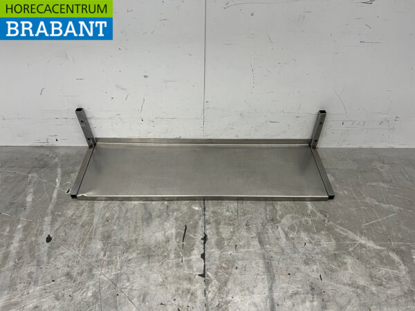 Wandregal aus Edelstahl 100,5 x 30 cm Horeca