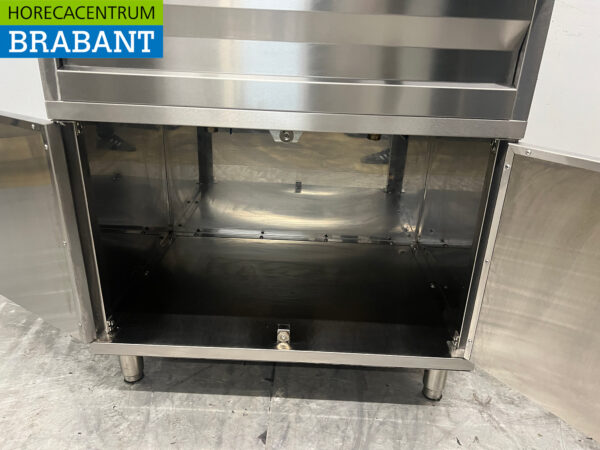 Edelstahl-Doppelfritteuse 2 x 12 Liter 400V Horeca – Bild 5