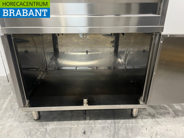 Edelstahl-Doppelfritteuse 2 x 12 Liter 400V Horeca – Bild 5