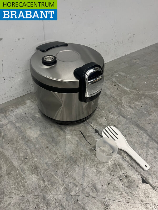 Edelstahl HCB Reiskocher Reiswärmer 10 Liter 230V Horeca – Bild 3